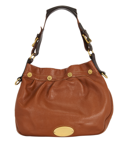 Mitzy Hobo, &pound;320, Handbags, Brown, Leather, Front view